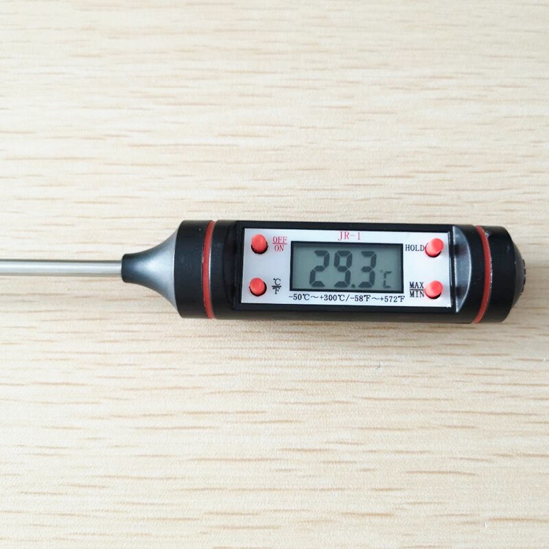 1pc draagbare digitale keukenthermometers wt -1 bbq vlees water olie koken elektronische sonde voedsel oventhermometer met buis