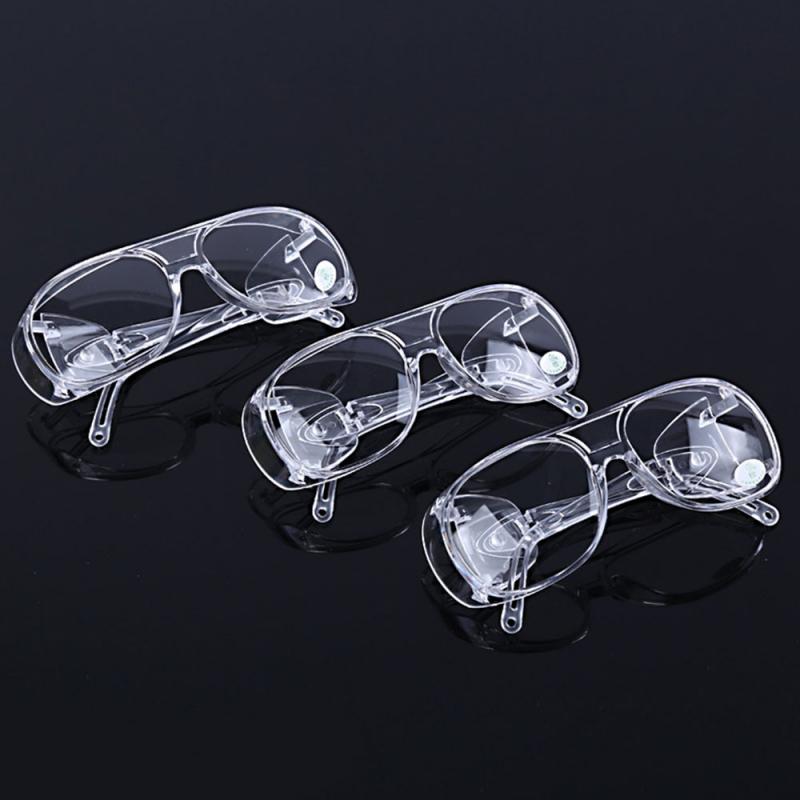 Safety Goggles Eye Fully Enclosed Lens Goggles Wide Vision Disposable Vent Mask Splash Goggles