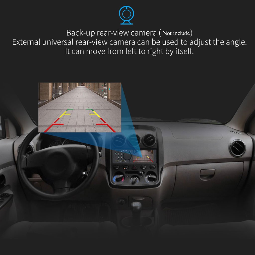 Swm-7805c Car Stereo Radio Usb Car Handsfree Bt Mp5 Player Reverse Image Car Fm 854x480p Screen #LR5