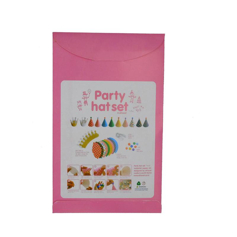 11 Stks/partij Kleurrijke Baby Verjaardag Hoed Diy Papier Hoeden Kids Verjaardag Bruiloft Christmas Party Decor Supplies (Verschillende Kleuren)