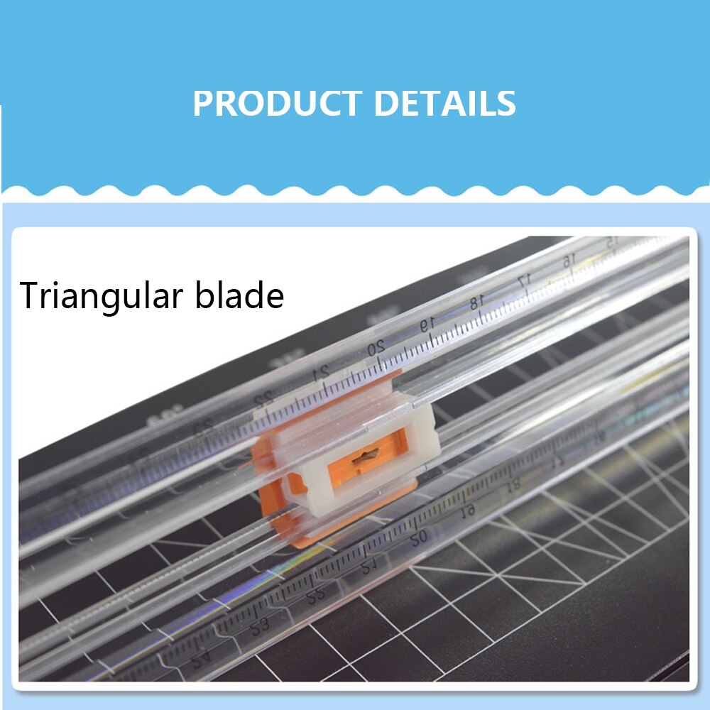 Paper cutter paper cutter portable plastic scrapbook paper cutter paper cutter office paper cutter A4 paper