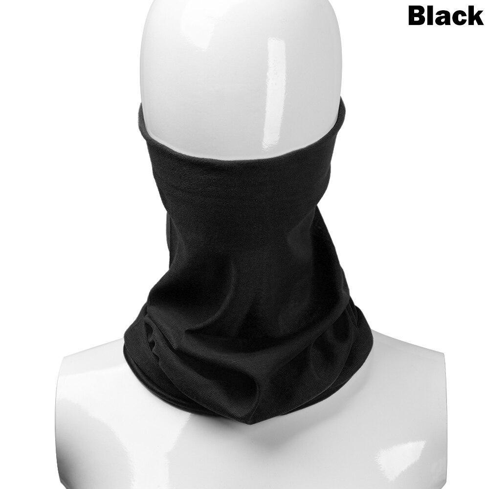 Chapeau écharpe polaire de ski 1 pièce | Cache-cou polaire, chapeau Snood unisexe, vêtements thermiques de ski, masque facial de Snowboard, accessoires pour vêtements d'hiver à la: black