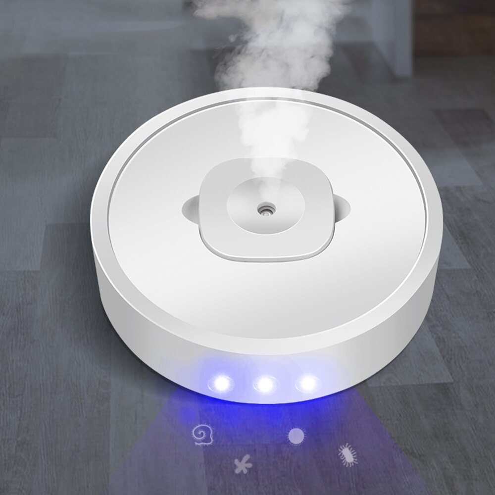 4-In-1 Beweegbare Luchtreiniger Luchtbevochtiger Ultraviolet Cleaner Aroma Diffuser Lucht Verstuiver Met Afneembare Water Tank
