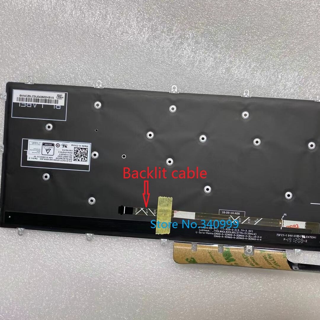 Clavier AZERTY Noir Pour Dell V091302AK1 - Neuf, Générique, Compatible Inspiron Mini 10