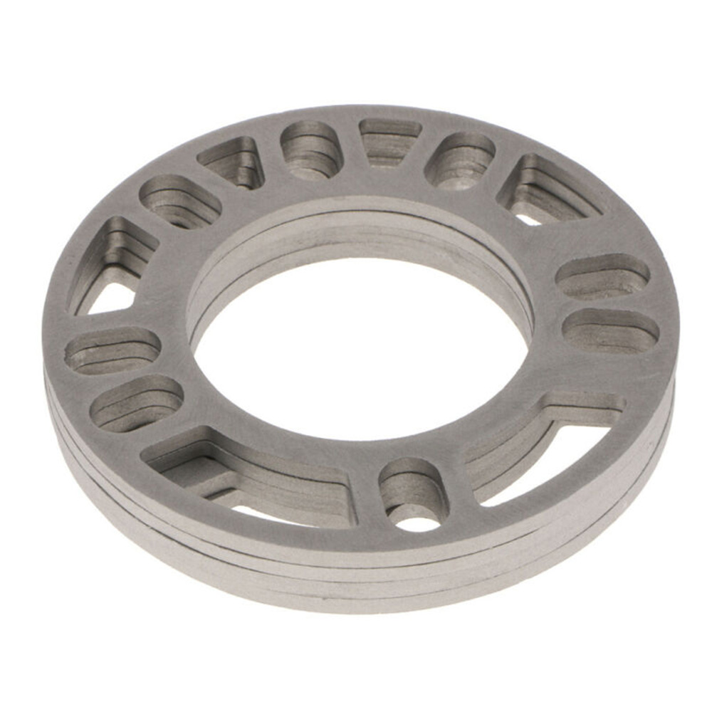 4 unids/set Durable aleación de aluminio 5mm Universal coche rueda espaciador adaptador junta de calce Auto reemplazo