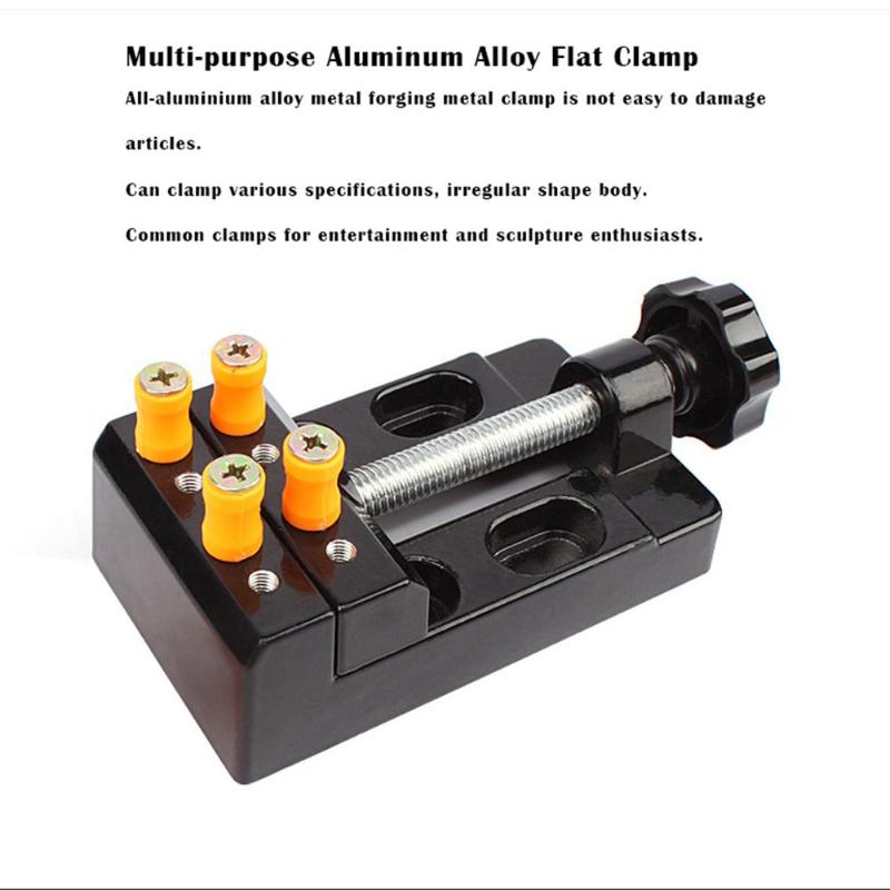 57mm Universal Table Vise Woodworking Tabletop Clamp Vice Tilts Table Bench Vise Multifunction Machine Tools Accessories