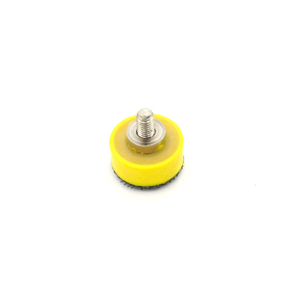 Pneumatic Sander backing pad Air Polisher holder sanding polishing disc hook-loop back plate 1234567inch: 1inch