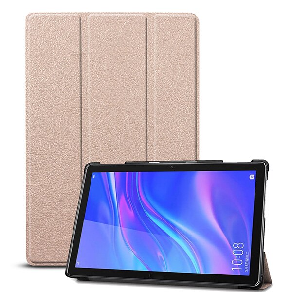 Case for Huawei Mediapad M6 10.8 Tablet Case for Huawei 10.8 PRO SCM-AL09/W09 Folio Stand Sleep Cover Shockproof Shell: Gold