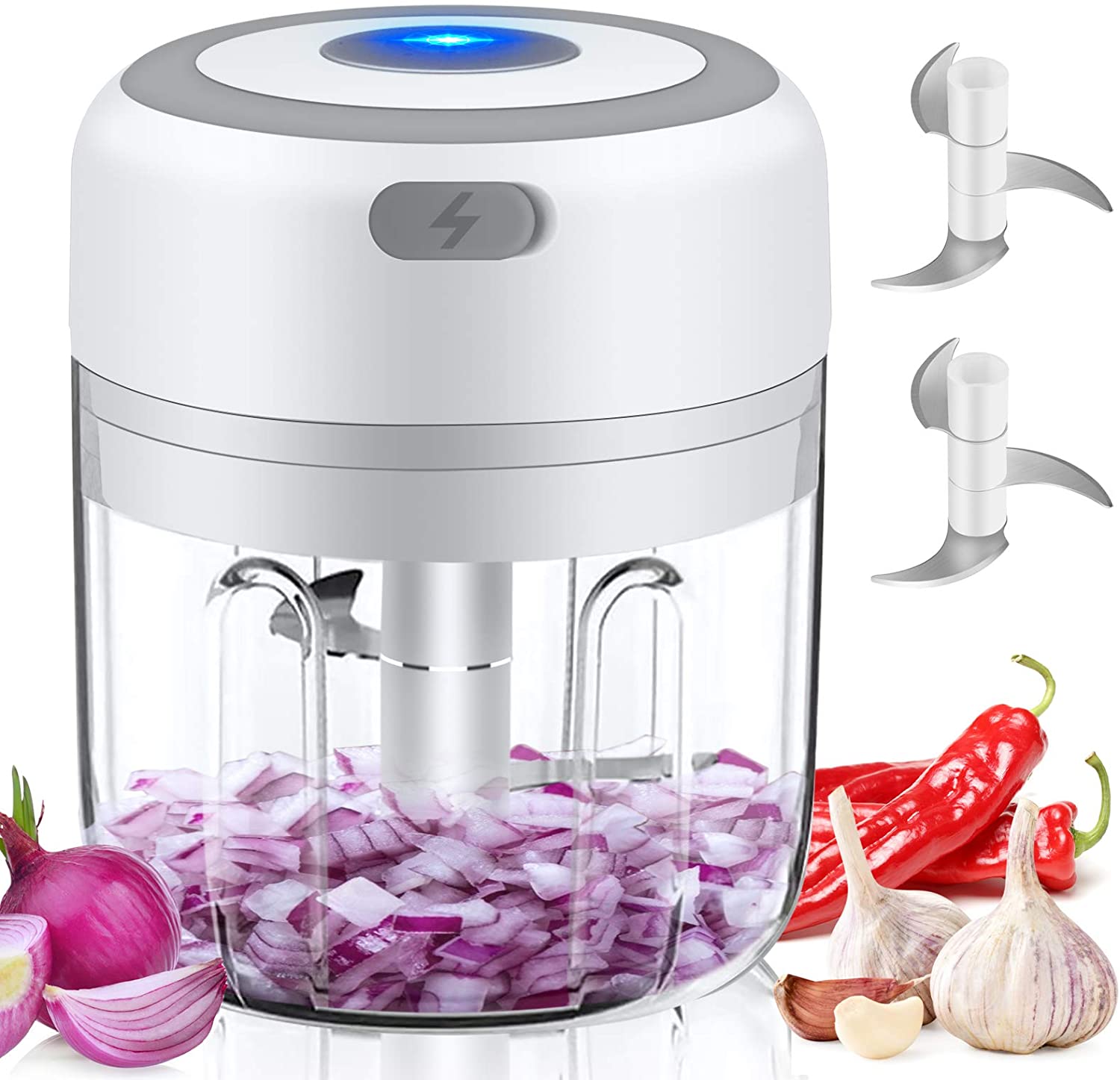 Dompelpompen Blender Handmixer Elektrische Miniatuur Blender Mini Draagbare Blender Keuken Voedsel Mixer Machine Chopper Voor Groente