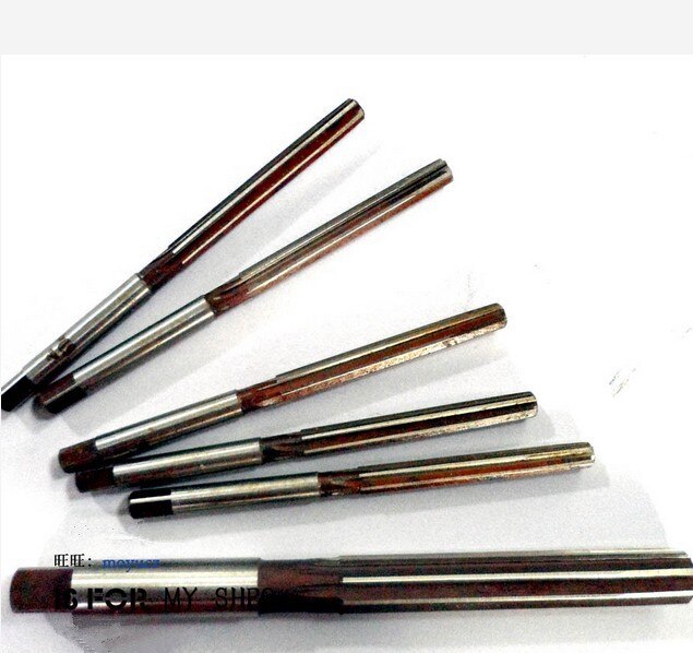 Handruimer Precisie H7 2mm 2,5 3 4 5 6 7 8 9 10 11 12mm 12 stks gat metalen staal Ruimer roterende tool