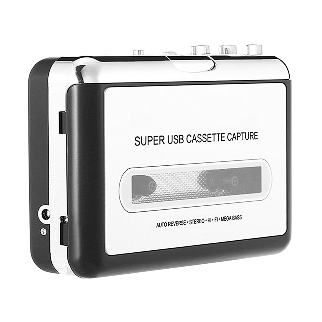 USB Cassette Capture Cassette te MP3 Converter zet uw oude cassette naar MP3/WAV/AIFF/OGG