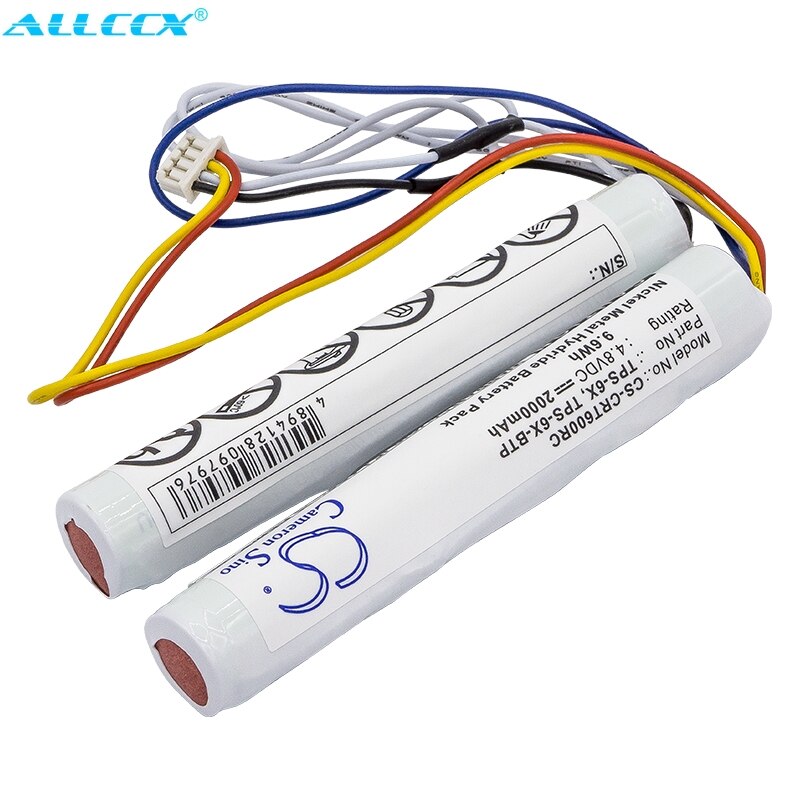 Cameron Sino 2000mAh Battery 6504906, TPS-6X, TPS-6X-BTP for Crestron TPS-6X Wireless Touchpanel, TST-600 Wireless Touch Screen
