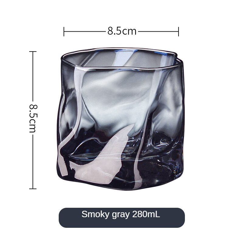 Cup ins wind home glass drinking glass breakfast milk juice glass whiskey glass beer glass: D