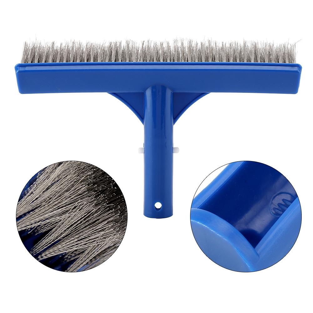 10 Inch Stainless Steel Swimming Pool Brush Steel Brush Dust Cleaner Bottom Swimming Pool Cleaning Kit Tool