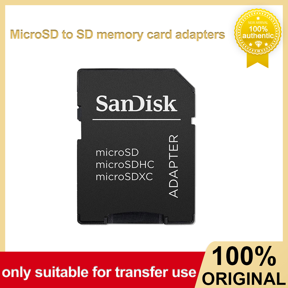 SanDisk Micro SD naar SD-geheugenkaartadapter MobileMate Duo-adapter TF-kaart naar SD-kaart microSD-lezer voor Loptop Camera Converter