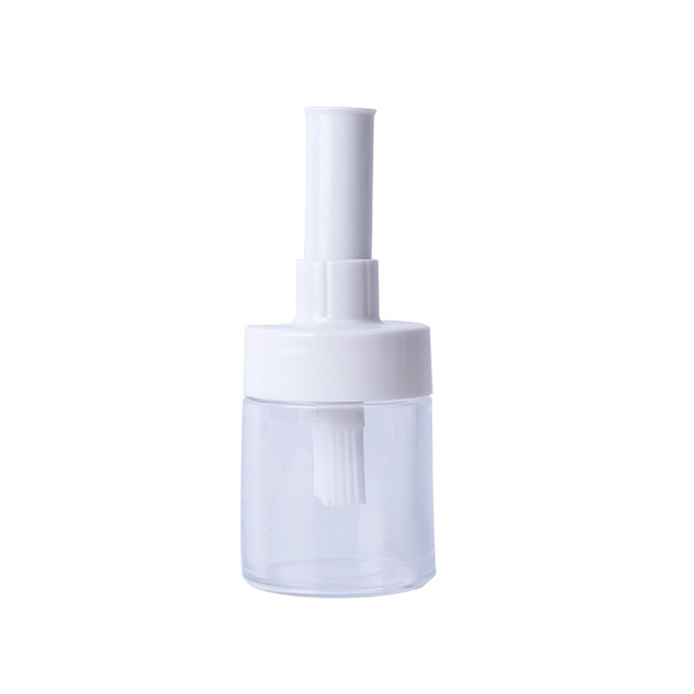 Cuisine Silicone Brosse À Huile avec Couvercle et Bouteille Barbecue Bidon D'huile résistant à la Chaleur À Badigeonner Barbecue Cuisson Assaisonnement Brosses: C