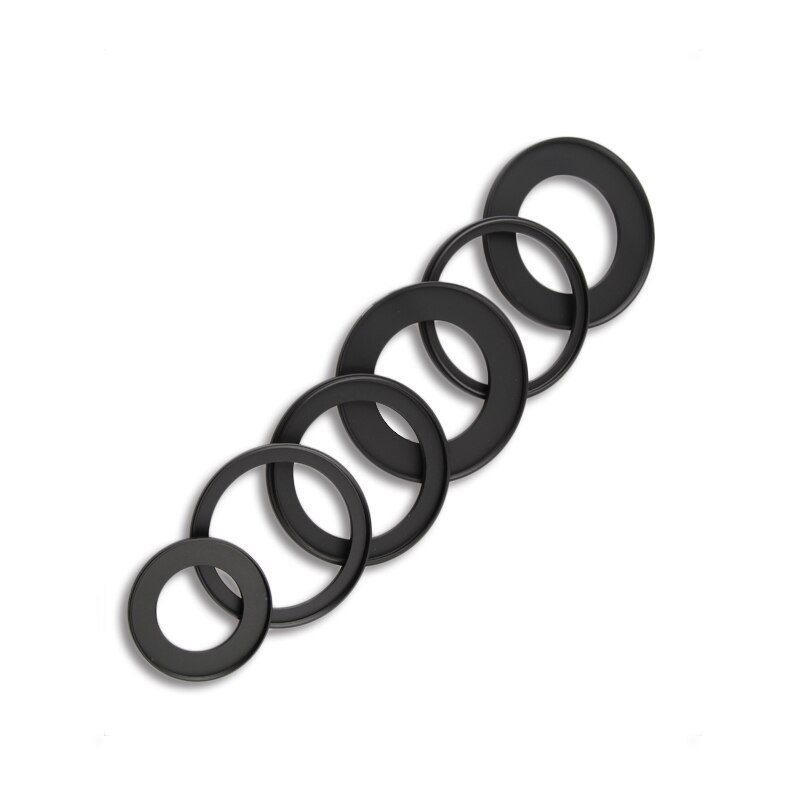 39-40.5 43-62 43-67 43.5-46 43.5-49 46-62 46-67 46-72 46-77 48-49mm Métal Étape Bagues Adaptateur D'objectif De Filtration