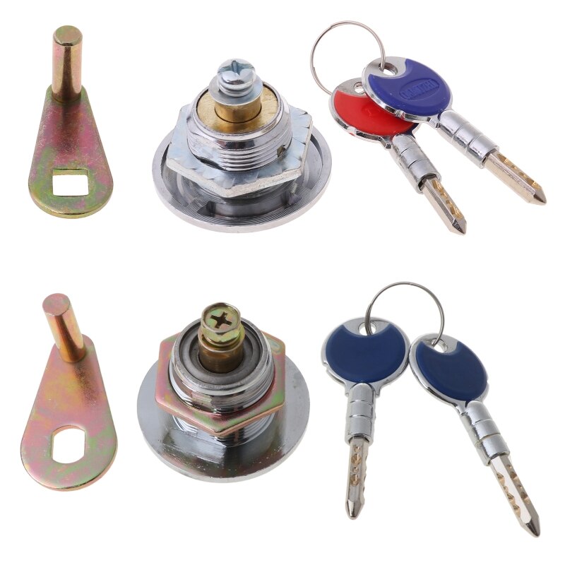 Super Security Safe Deposit Box Anti-theft Lock With Encryption Keys Copper Cylinder 32CD