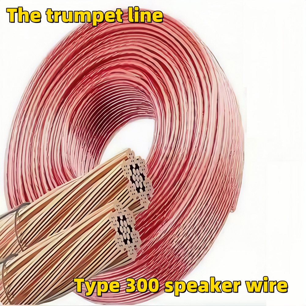 Câble Audio fort à monter soi-même, câble Audio Hi-Fi, fil Audio en cuivre sans oxygène pour amplificateur, système de cinéma maison KTV DJ