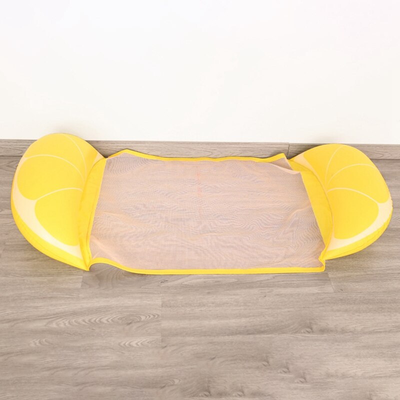 Opblaasbare Water Fruit Drijvende Bed Fauteuil Met Rugleuning Hangmat Volwassen Zwembad Float