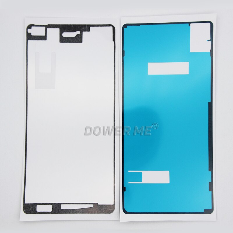 Dower Me 2 pièces/ensemble avant LCD cadre étanche adhésif couverture arrière autocollant colle ensemble complet pour Sony Xperia X Performance XP F8132