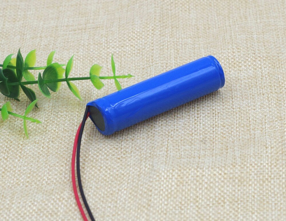 3.7v 18650 bateria de lítio 2600mah pesca led luz bluetooth alto-falante 4.2v emergência diy baterias + proteção