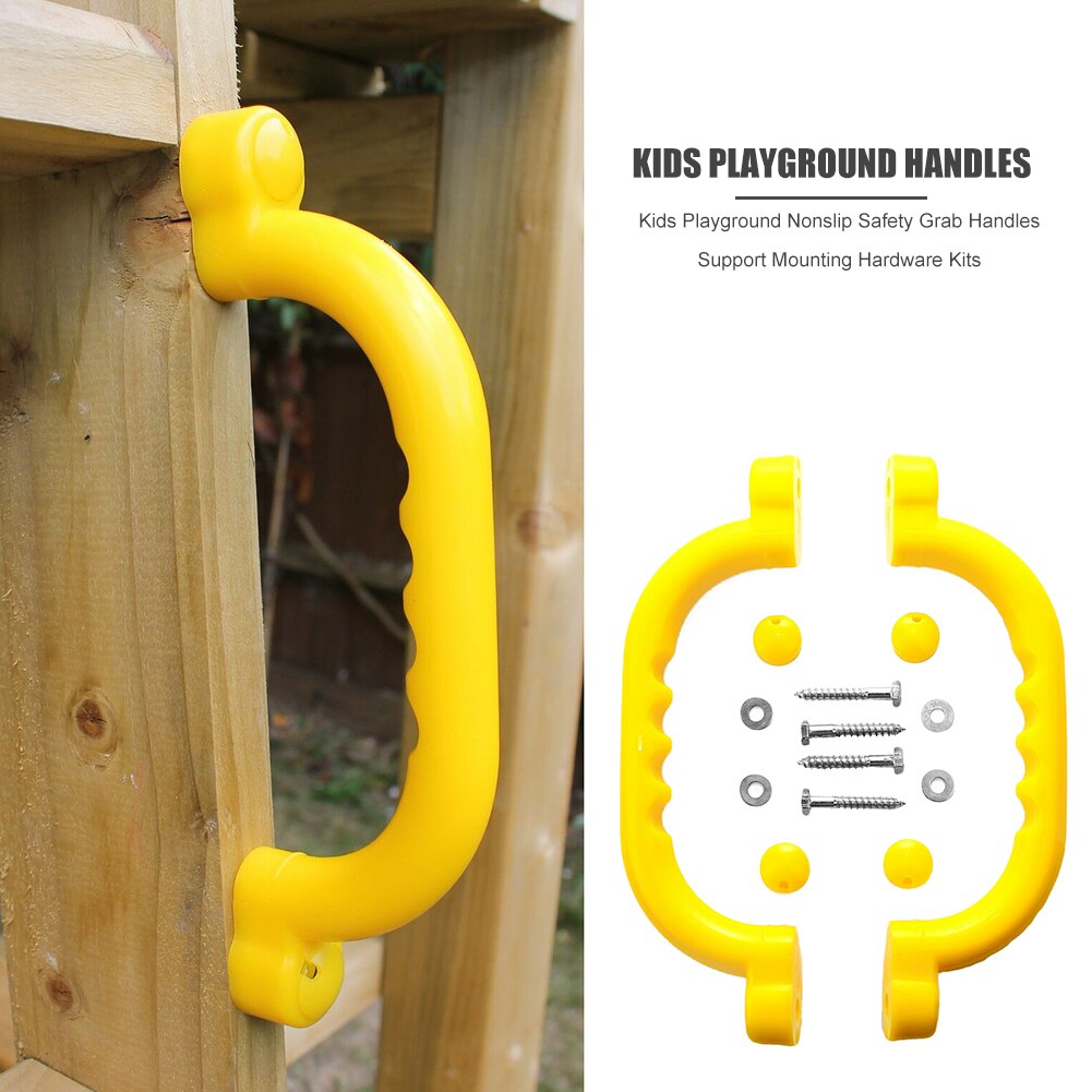 Antislip Veiligheid Grab Handle Kids Swing Speelgoed Ondersteuning Kit Speeltuin Klimrek Voor Kinderen Vroeg Leren Leveringen