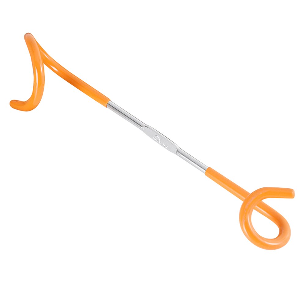 Stainless Steel Camping Hook Lamp Hanging Pole Hanger Outdoor Camping Equipment Portable TP: Orange