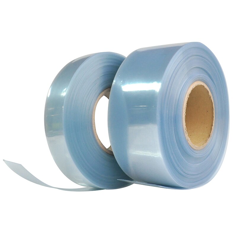 2M przezroczysta rurka termokurczliwa z PVC folia termokurczliwa na akumulator do RC Lipo 35mm 50mm 60mm 70mm 80mm 90mm 110mm 130mm izolacja