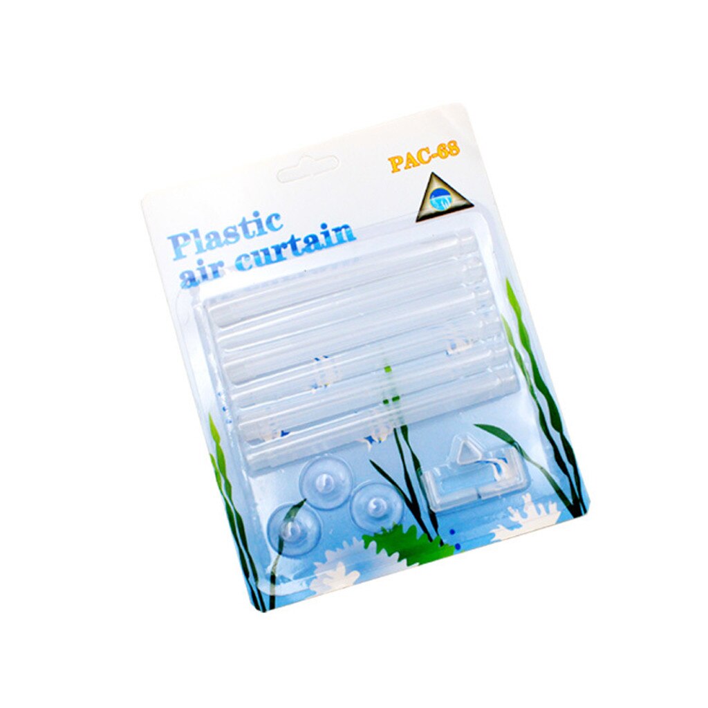 Bubble Tube Air Stone Fish Tank Aquarium Accessory Wall Bubble Tube Aeration Tube Aeration Tube Oxygen Plastic Diffuser