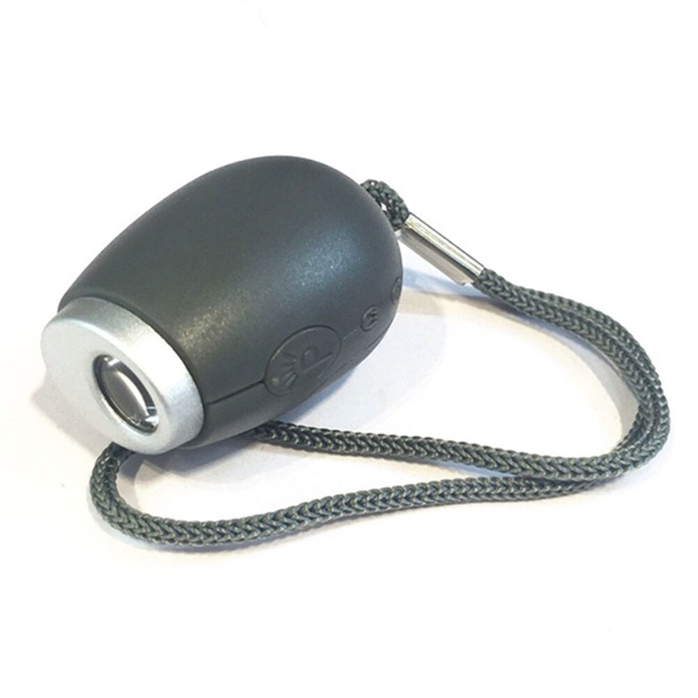 Digitale Projectie Klok Led Draagbare Sleutelhanger Klokken Mini Glowing Klok Rood Blauw Zwart: Black