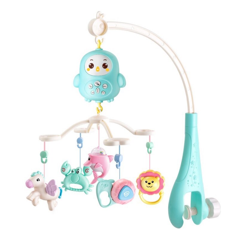 Sonajeros para cuna de bebé, juguetes de música educativos, timbres para cuna, juguete infantil para bebés de 0 a 12 meses para recién nacidos