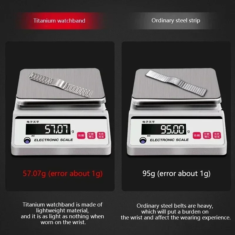 Titanium metalen band voor oneplus watch 2, luxe zakelijke armband, polsbandje 22mm, ultieme schakelarmband voor oppo watch x band