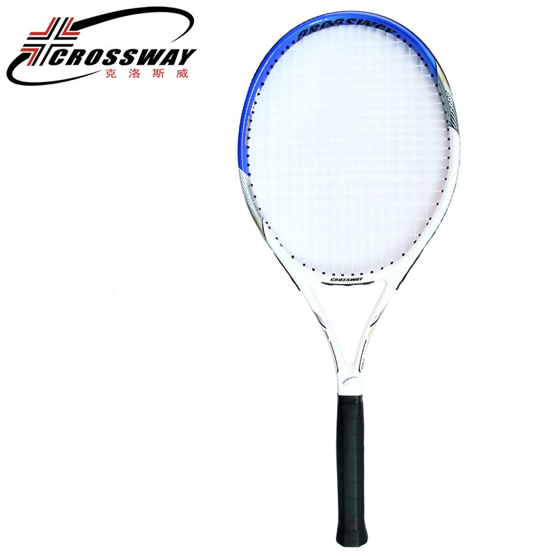 1PC Tennisracket ultralichte Tennis Racket Carbon Fiber Tennisracket Mannen Training Concurrentie Tennisracket: Blue