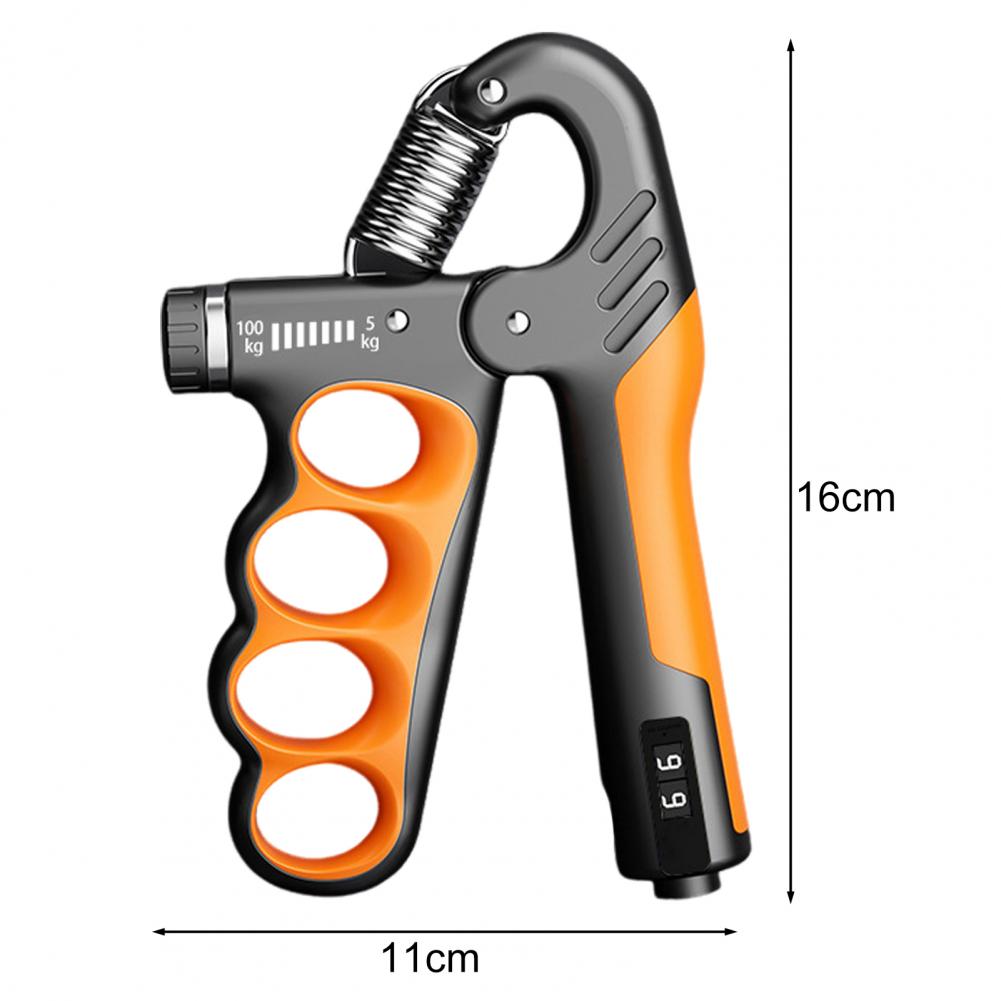 Handgreeptrainer Verstelbare handgreepsterktetrainer voor heren Dames Mechanische onderarmtrainer met weerstand voor grip