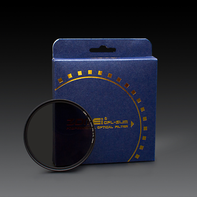 Ultra Slim Camera Lens Filter AGC Optical Glass PRO CPL Circular ZOMEI Polarizing Polarizer Filter 37/52/55/58/62/67/72/77/82mm