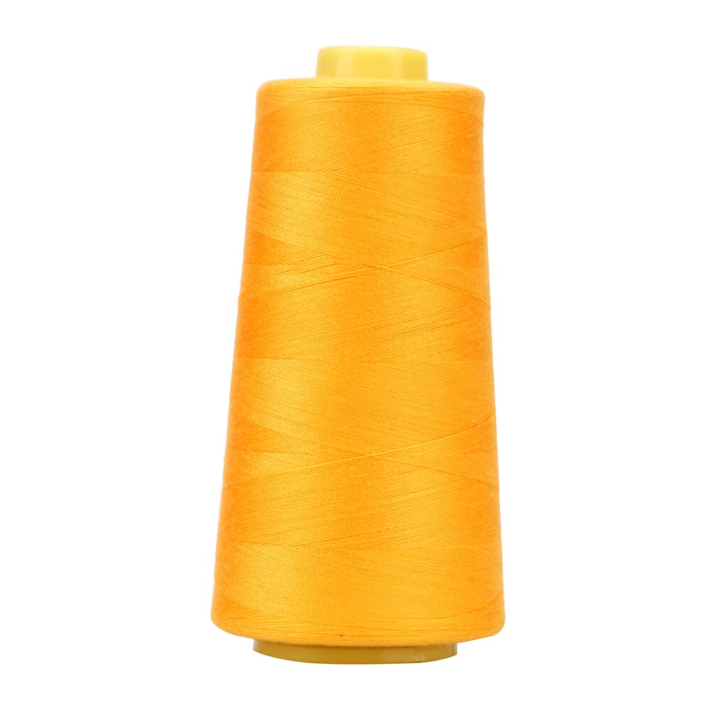 Sewing Thread Machine Yarn 40S/2 Threads Abrasion Resistance Handmade Sewing Thread 3000Y Sewing Accessory Hand Stitching: Yellow