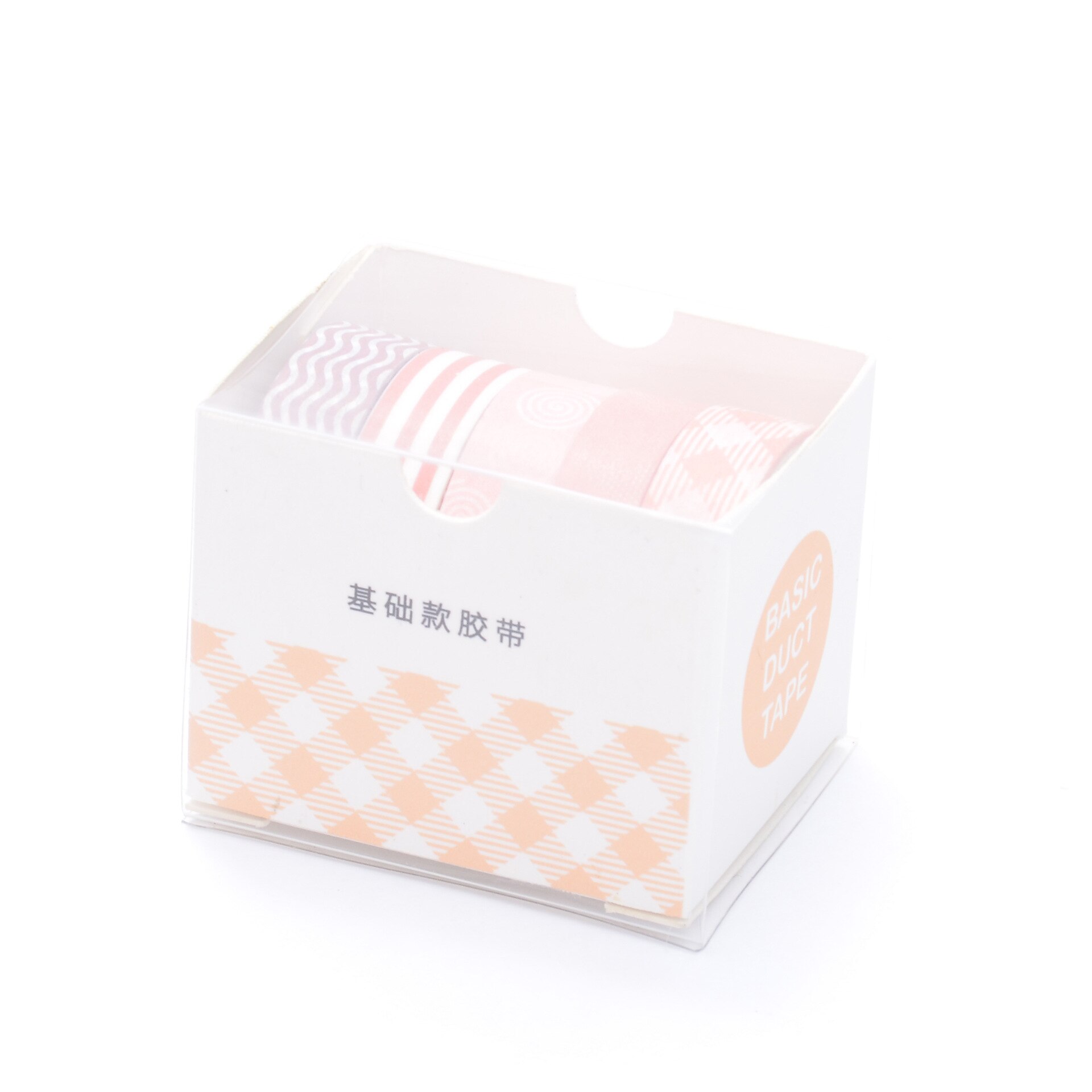 5 unids/set cinta adhesiva decorativa lindo color conjunto de cintas Washi Scrapbooking cinta de enmascarar japonés papelería