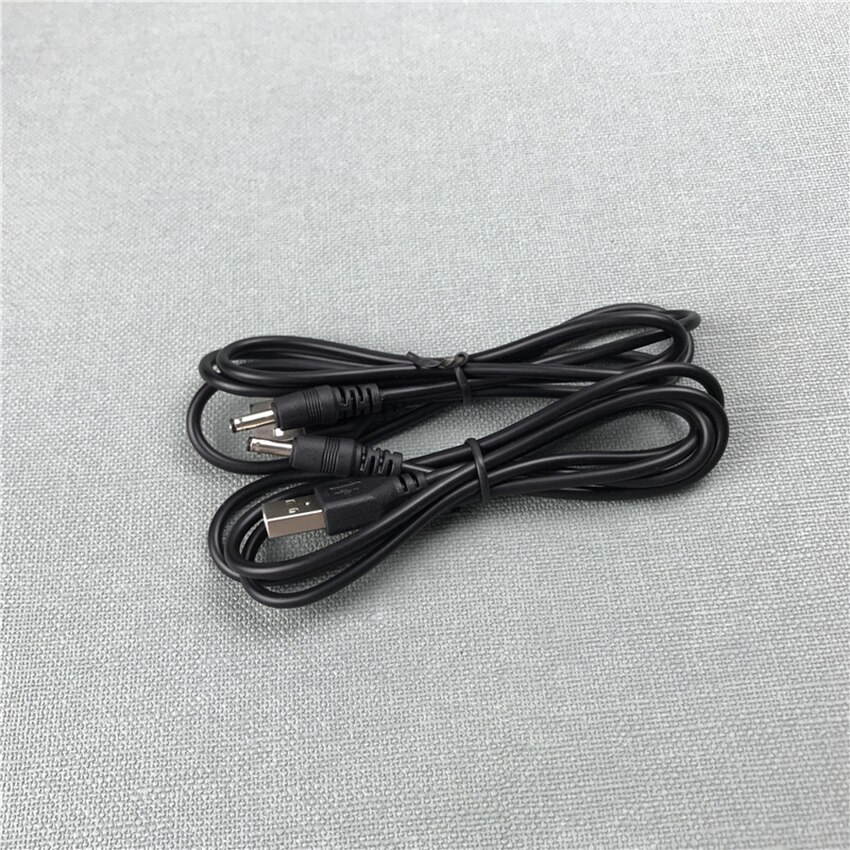 Universal 5V DC Power Cable, USB to DC 3.5x 1.35mm Plug Charging Cord, 1 Meter USB to DC Power Charger Cord Connector Cable