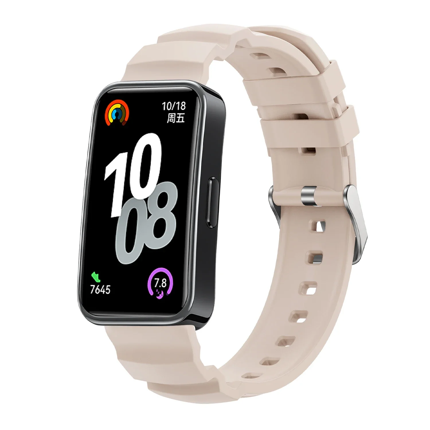 Bracelet pour Huawei Band 8 9 10 bracelet accessoires SmartWatch remplacement bracelet de montre bracelet en Silicone correa bracelet Huawei Band 8: GREEN BLUE