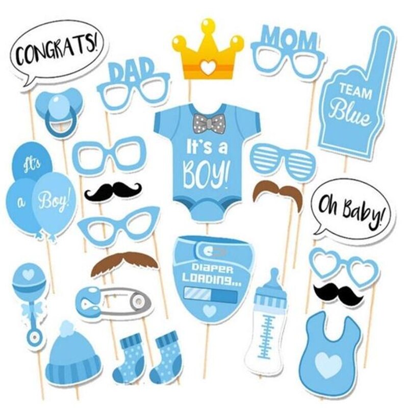 Accesorios para fotomatón de boda, decoración para de boda, Kit de accesorios para photocall: B