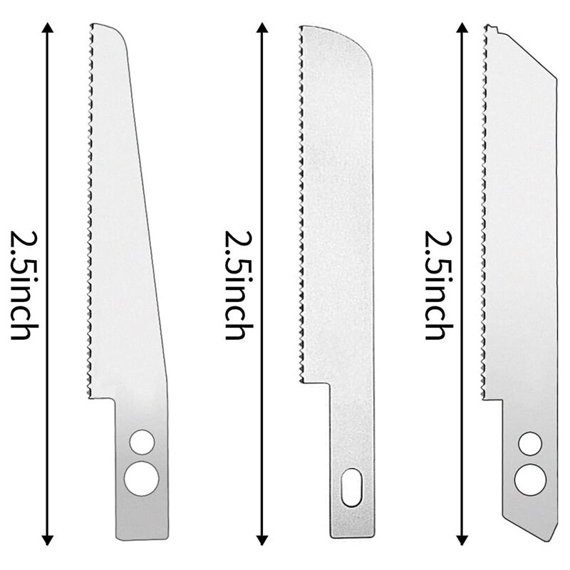 Mini Hand Saw, Model Craft Tools Sculpting Knife, DIY Razor Saw Kit With 12 Craft Blades For Hand Cutting And Branches