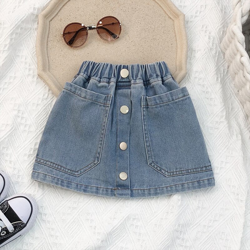 Menoea 1-6y Jeans para niños , pantalones de verano para niñas, pantalones de mezclilla para bebés, pantalones cortos de sólidos para niños, pantalones cortos, filetes, novedades: AH435 Blue / 2T