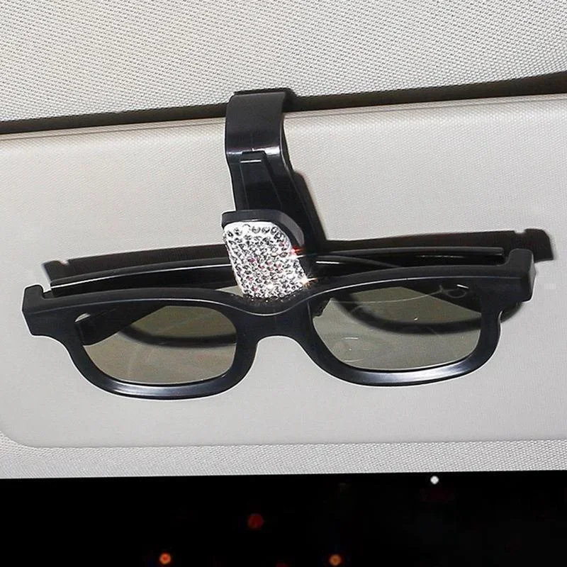 Réinitialisation de fixation automatique pour voiture, pare-soleil de véhicule, biscuits, prompt ket ket, lunettes de soleil, carte, billet, stylo, support de clip portable