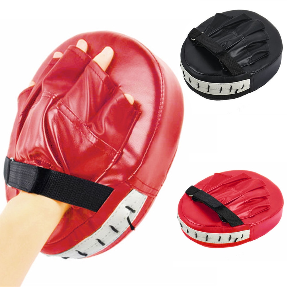 Boxing Gloves Pads Boxing Mitt for Muay Thai Kickkarate Taekwondo Training PU Foam Boxer Hand Pad Fit with Right and Left Hand