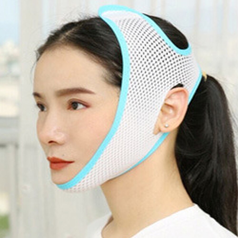 Doppel Kinn Gesicht Verband Schlank Aufzug hoch Anti Falten Maske Gurt Band V Gesicht Linie Gürtel Frauen Abnehmen Dünne Gesichts schönheit Werkzeug: 5