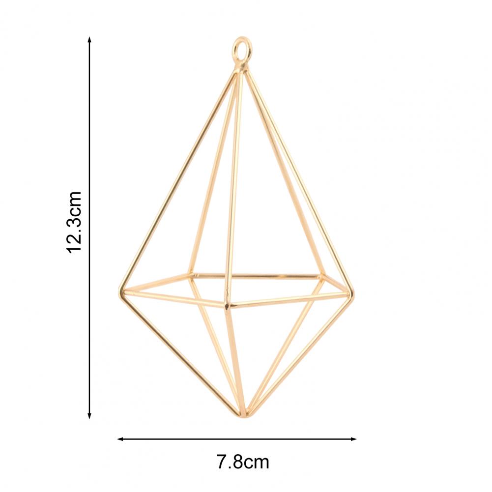 Metall Pflanzenständer Vermehrungsstationen Glas Terrarium Pflanzen Geometrische bilden Pflanze Eisenständer Luftpflanzenhalter Heimat Dekor