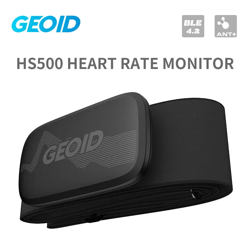 Geoid CS600 Sensor de cadência de velocidade ou HS500 Monitor de frequência cardíaca Bicicleta Computador Velocímetro ANT + Bluetooth Sensor de modelo duplo