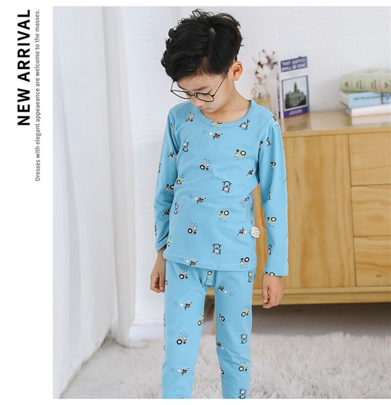 Siddons factory outlets kids sleepwear ventilate and comfortable pyjamas sets good choice for school boys 4-14 years old