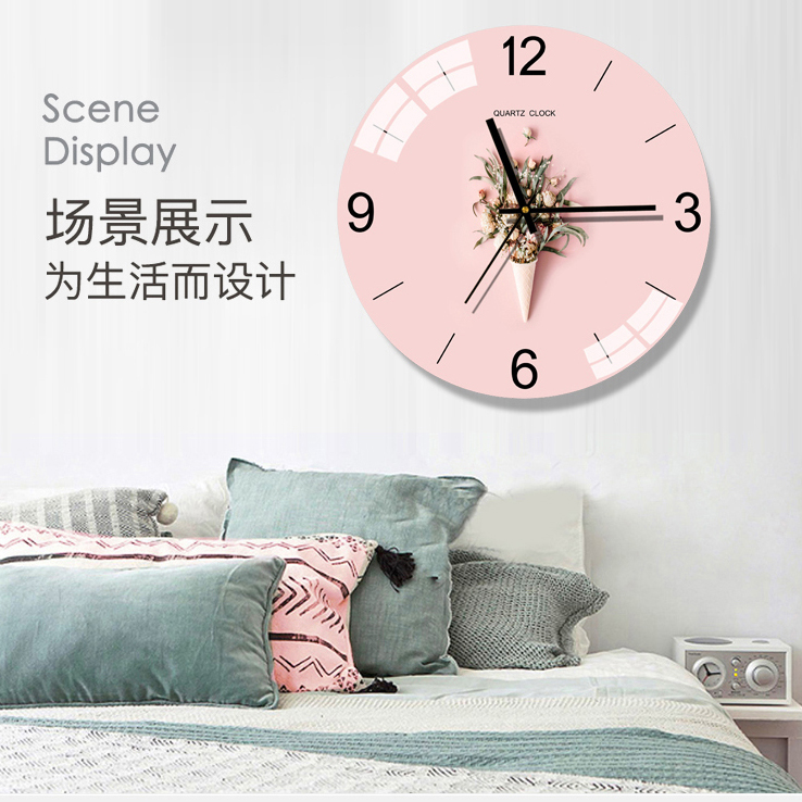 Reloj de pared grande nórdico, moderno, , reloj de cocina, sala de estar, relojes de dormitorio silencioso, decoración de pared Klok para el hogar B50